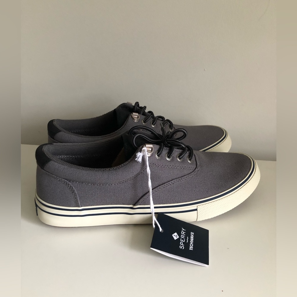 NEW Sperry Mens Striper Storm CVO Sneaker Grey